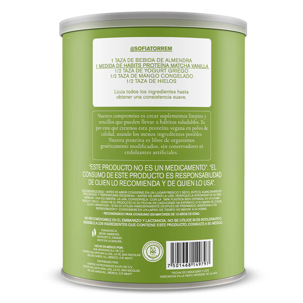 Habits Protein - Matcha Vanilla